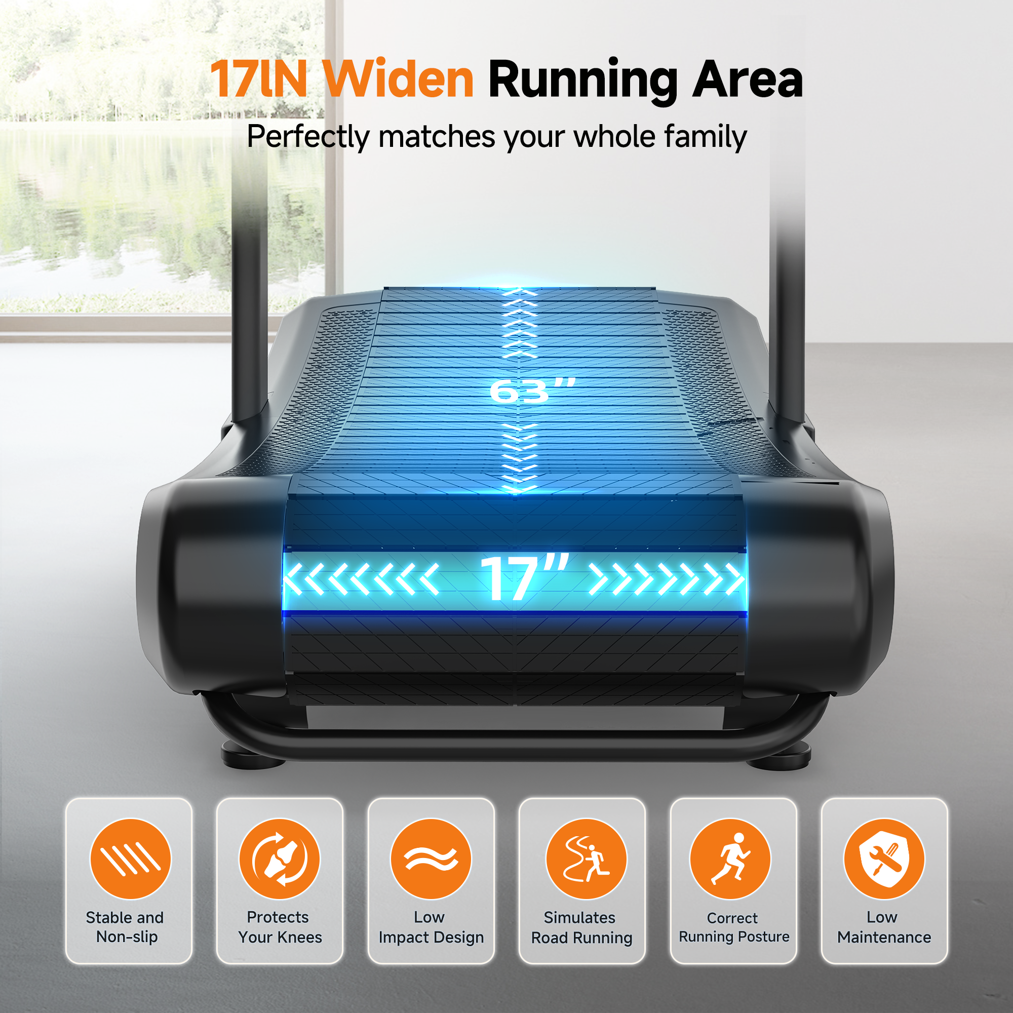 RUNOW Curved Treadmill 6399