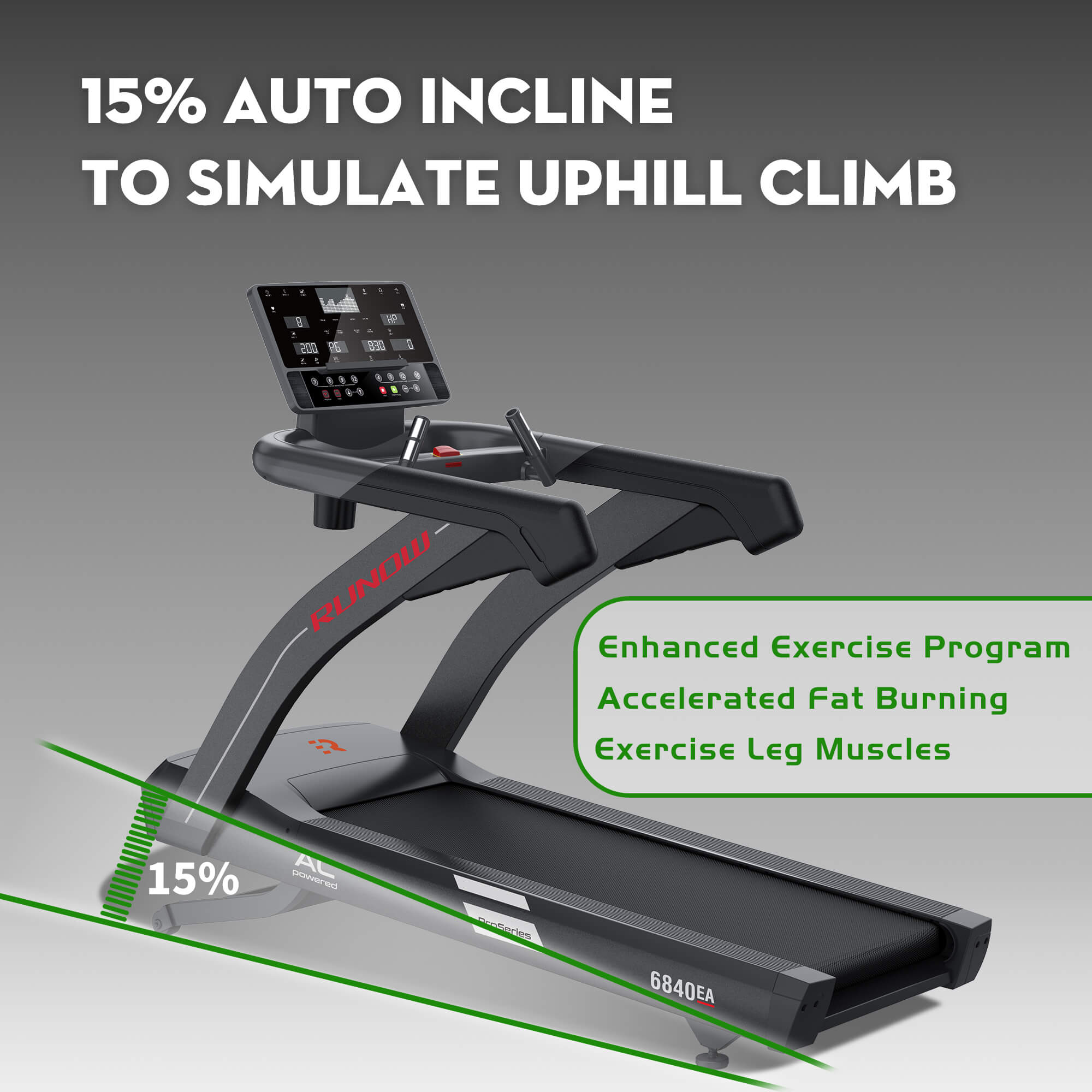 RUNOW MaxPro Treadmill 6840EA