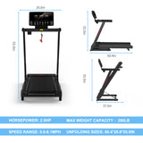 Load image into Gallery viewer, RUNOW Foldable Treadmill for Home 3305EB